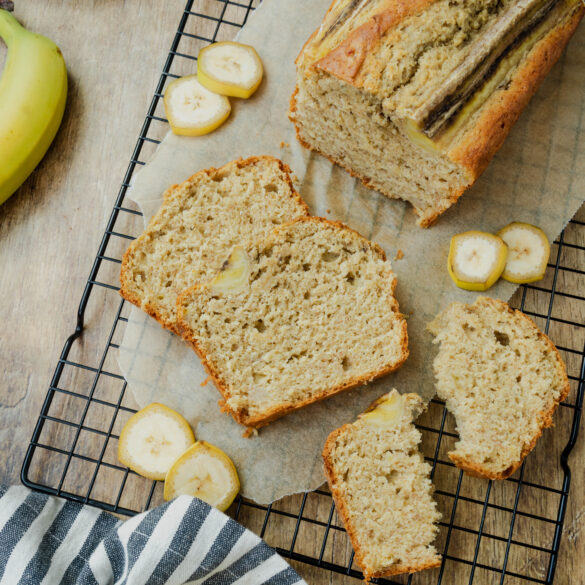 Bananenbrot von oben