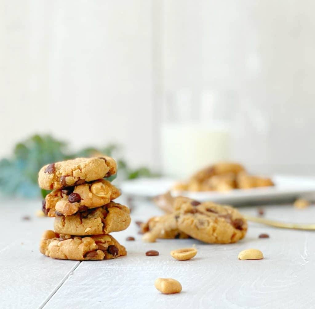 Erdnuss-Schoko-Cookies: die besten Kekse! - Sheepysbakery