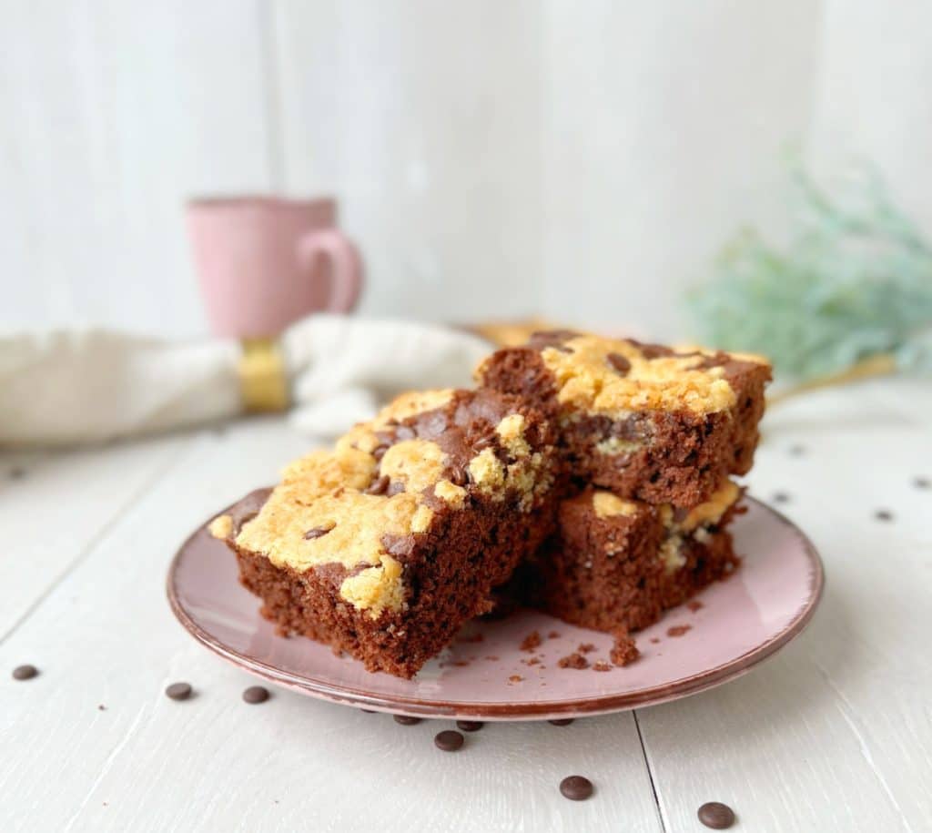 Brookies auf Teller