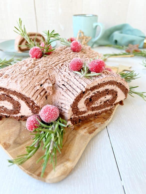 Buche De Noel Noisette The Cake Boutique