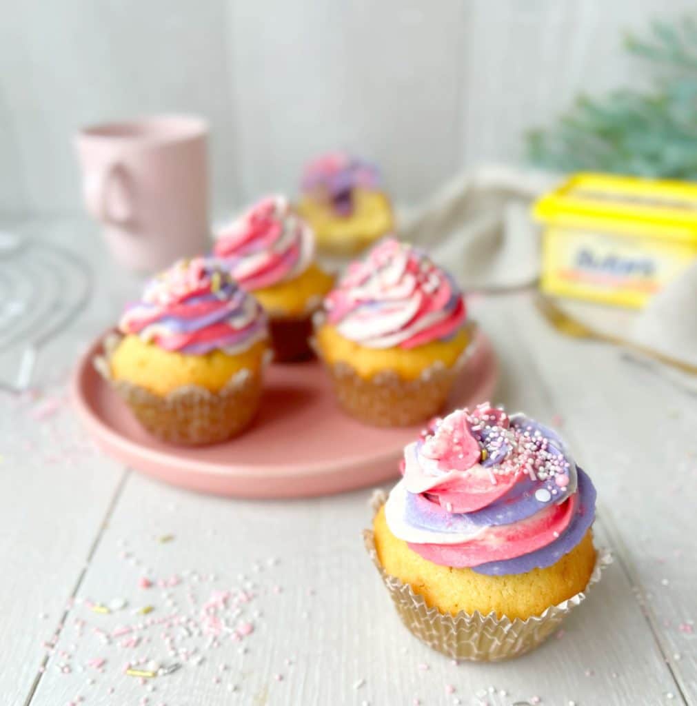 Bunte Cupcakes Butaris