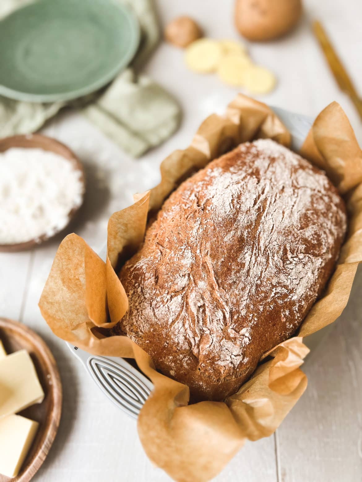 Kartoffelbrot: so fluffig und saftig wie kein anderes! - Sheepysbakery