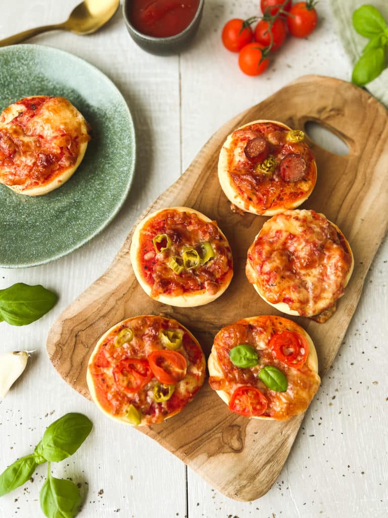 Mini-Pizzen gemischt