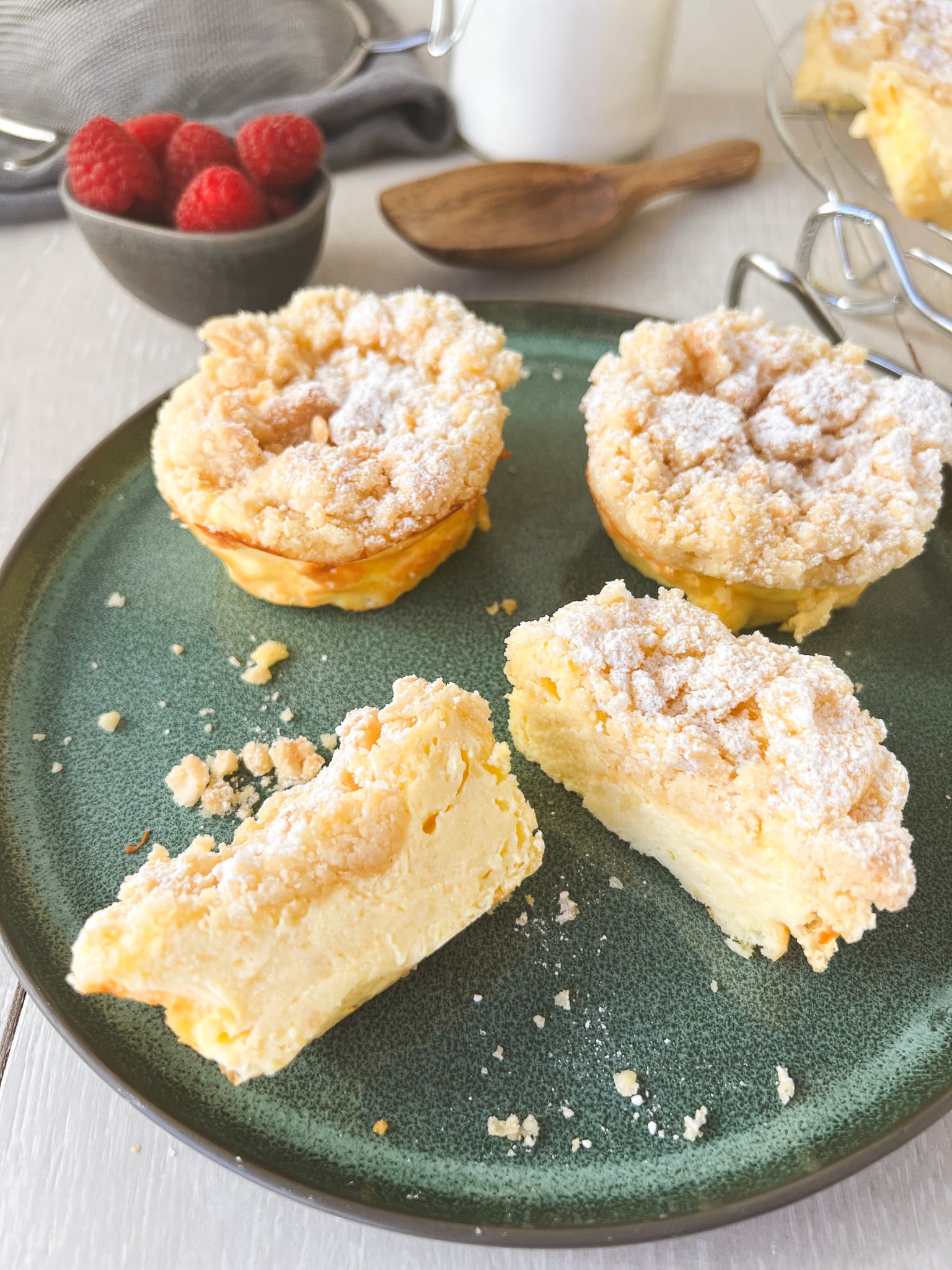 Käsekuchen Muffins: aus Groß wird Klein! - Sheepysbakery