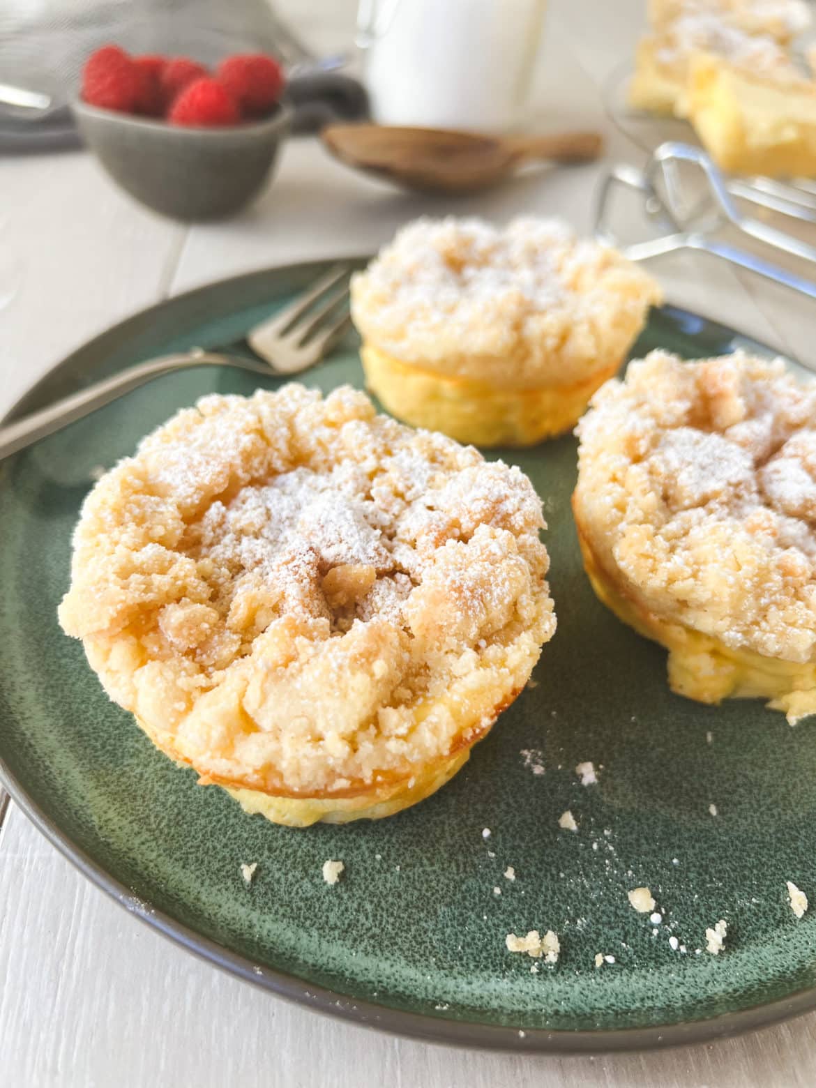 Käsekuchen Muffins: aus Groß wird Klein! - Sheepysbakery