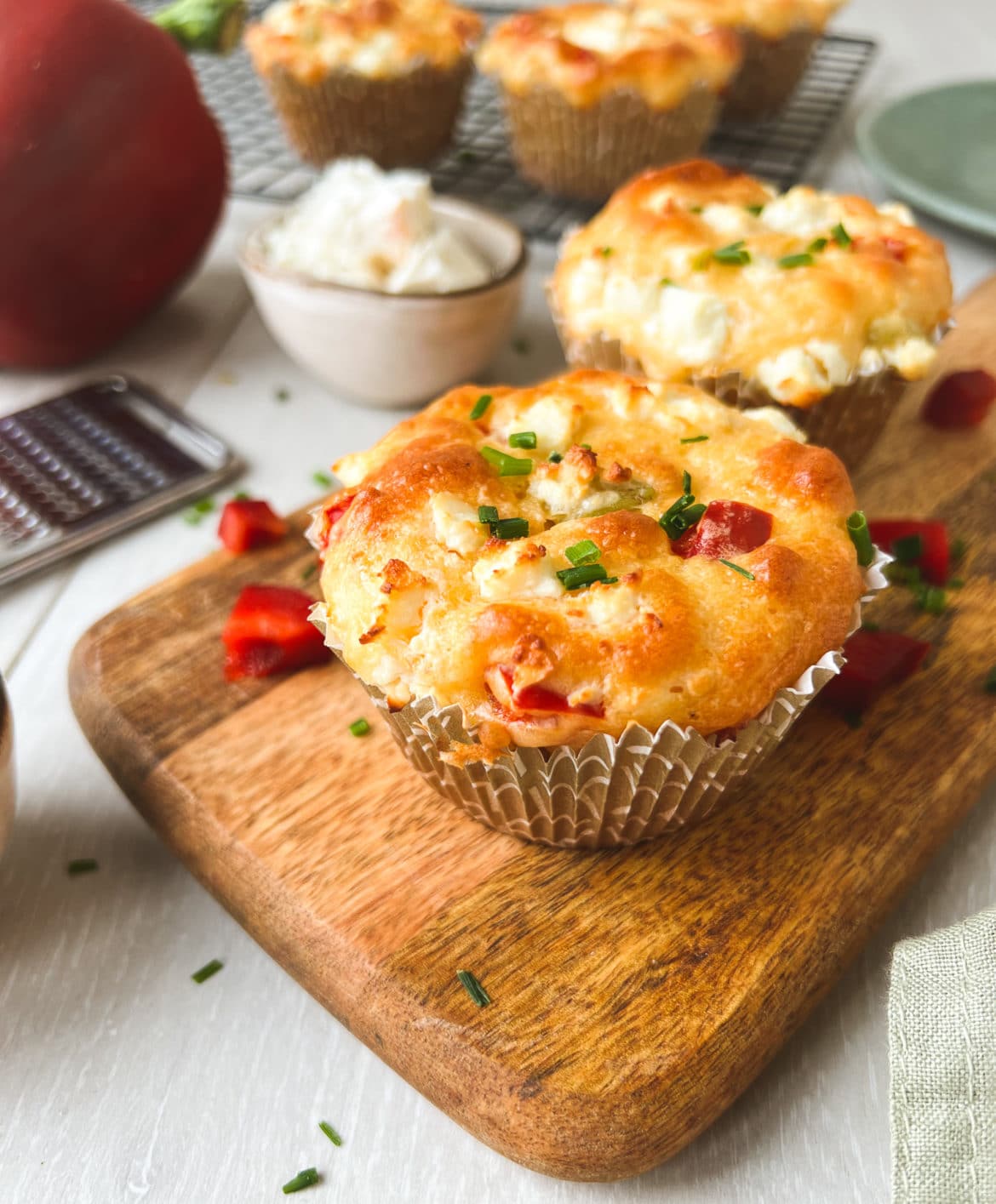 Herzhafte Muffins: ein fluffiger Genuss! - Sheepysbakery