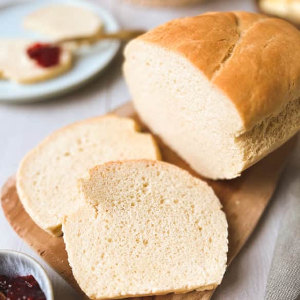 Toastbrot in Scheiben