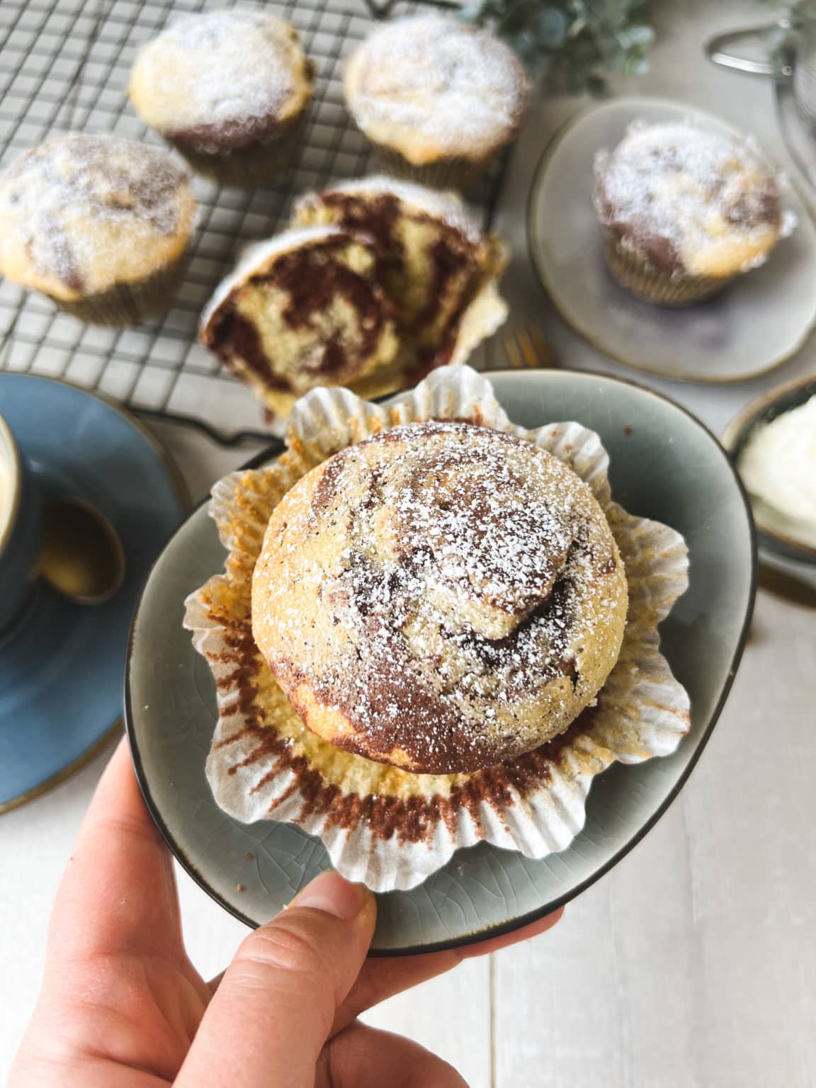 Marmormuffins: der Klassiker als kleines Küchlein! - Sheepysbakery