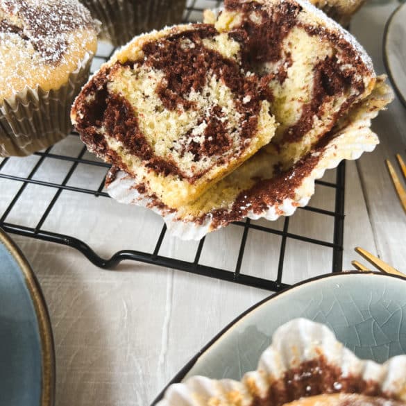 Marmormuffins von innen