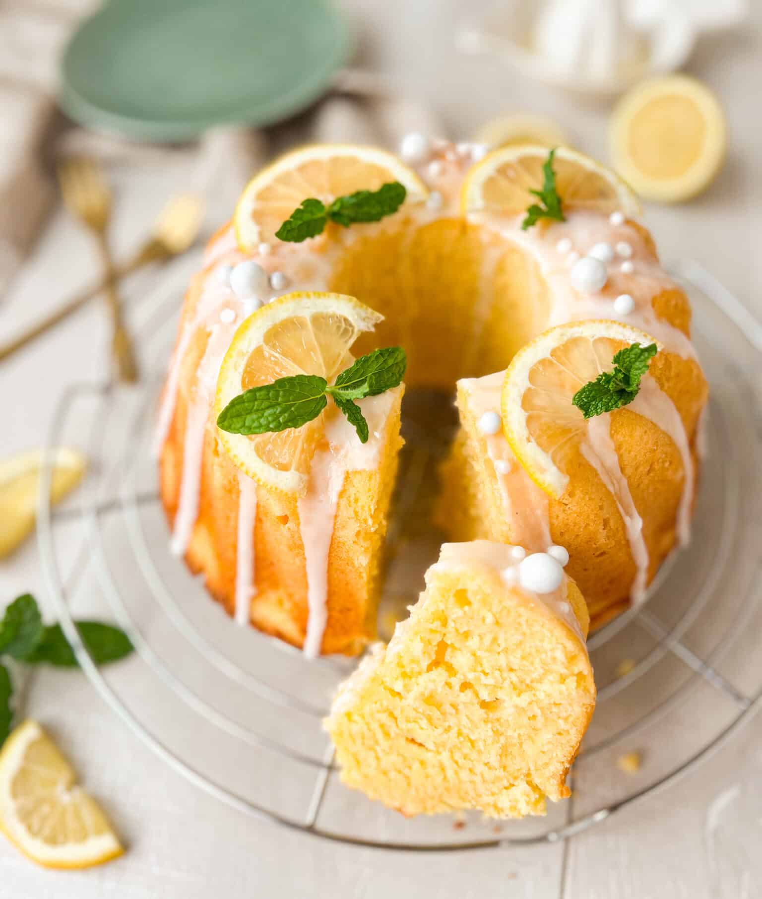 Zitronen-Joghurt-Kuchen: frisch und saftig! - Sheepysbakery