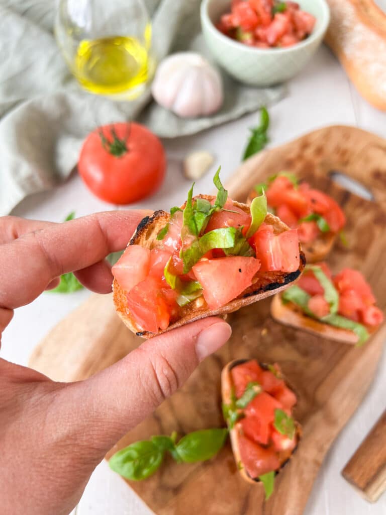 Bruschetta mit Tomaten