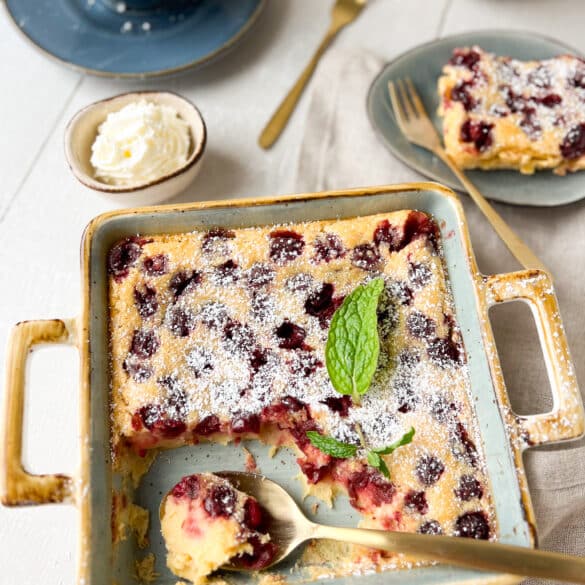 Clafoutis mit Kirschen