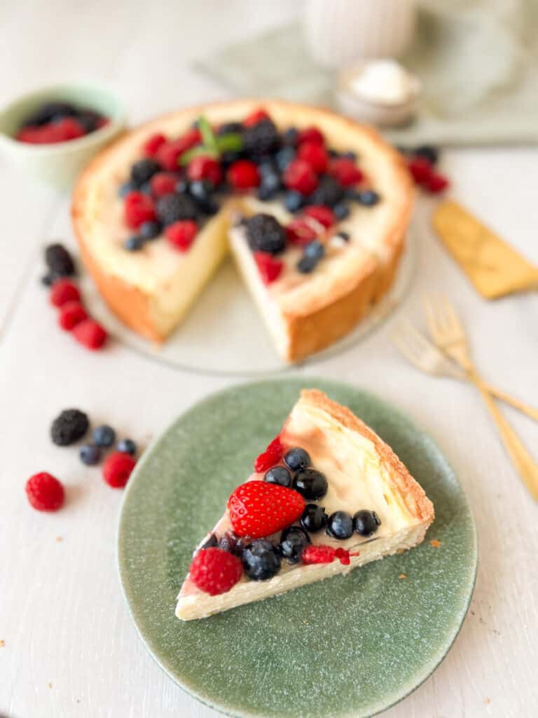 Schmandkuchen Stück