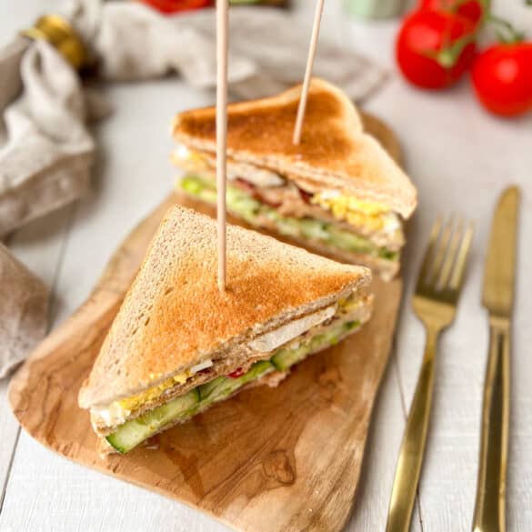 Club Sandwich angeschnitten