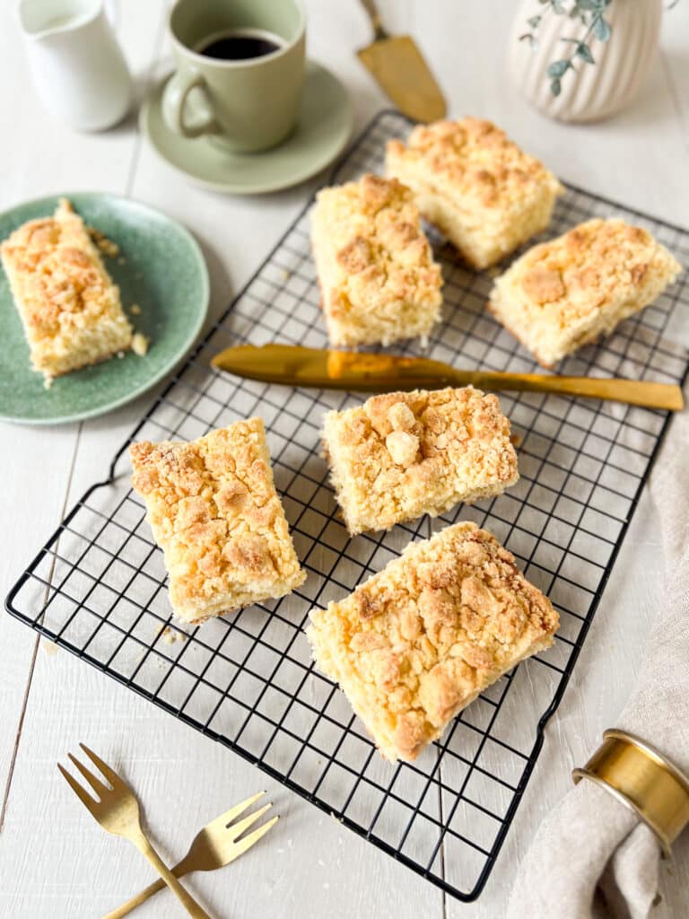 Streuselkuchen von oben