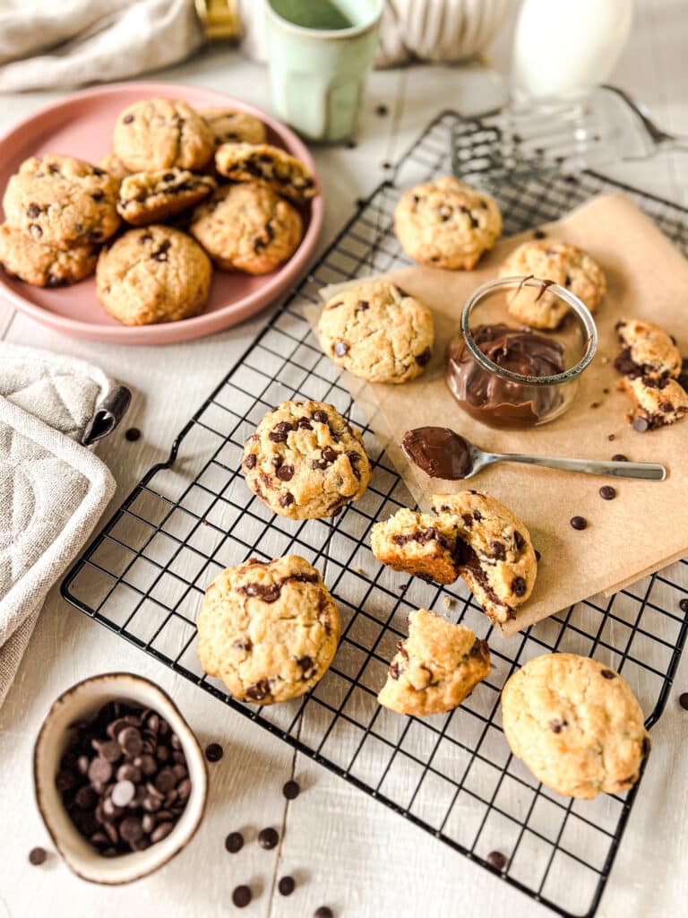 Cookies auf Kuchengitter