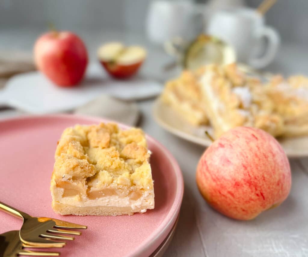 Apfel-Käsekuchen Stück