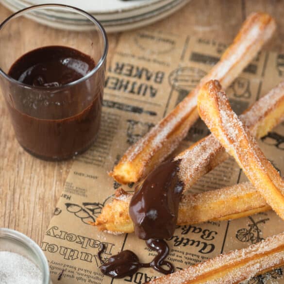 Churros ohne frittieren von oben