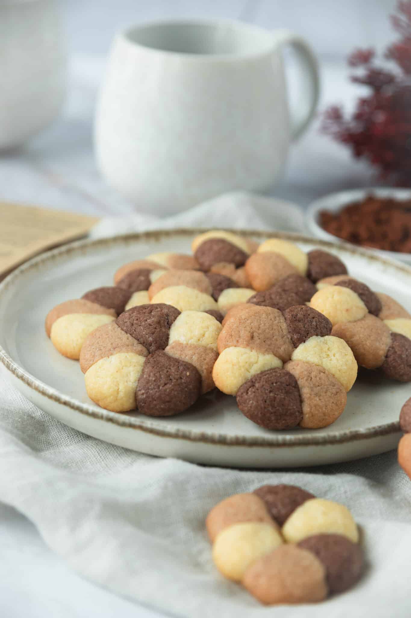 Schwarz-Weiß-Gebäck: drei Geschmäcker in einem! - Sheepysbakery