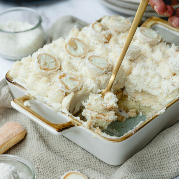 Kokostiramisu von innen