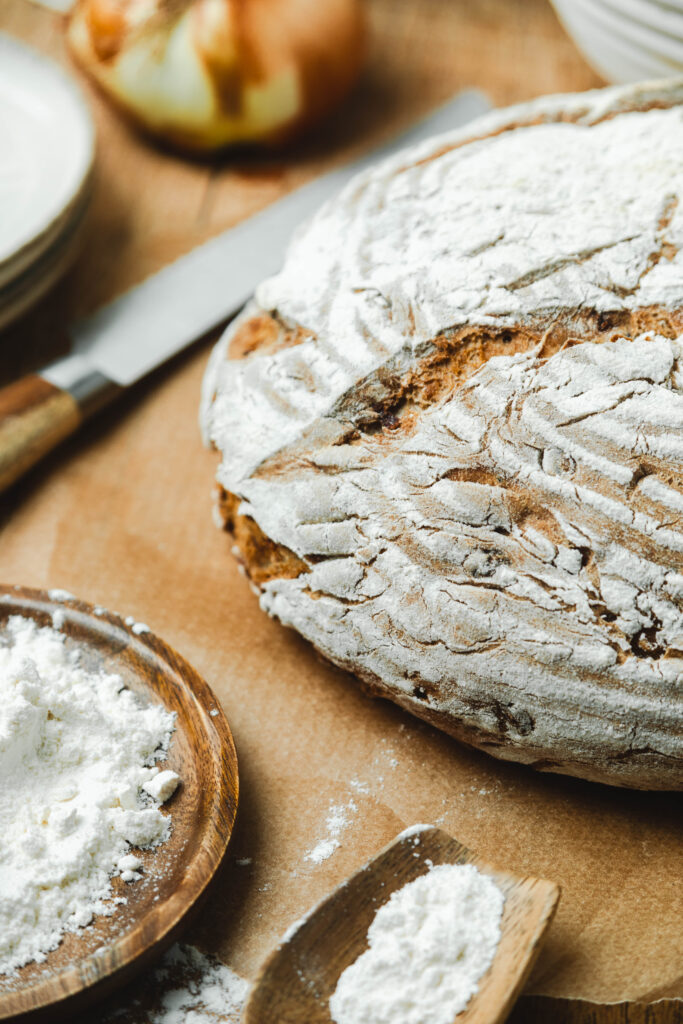 Zwiebelbrot Rezept mit Hefe ganz