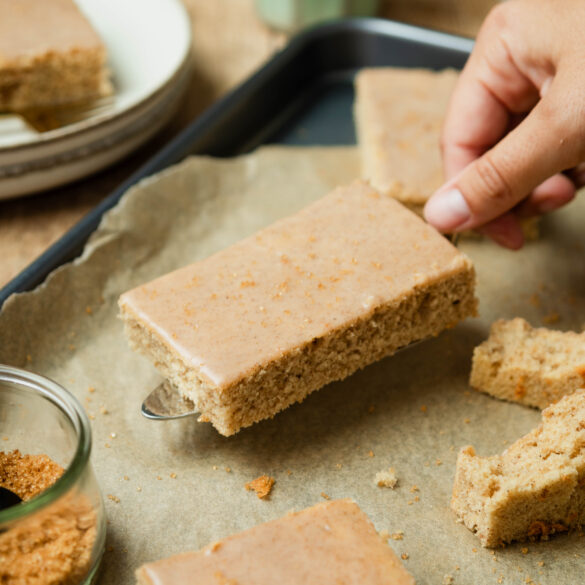 Zimtkuchen vom Blech Stück